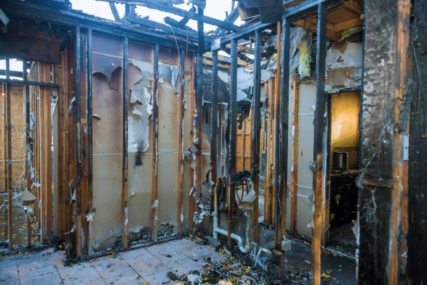 Professional Emergency Fire Cleanup technician working in Torrington, WY